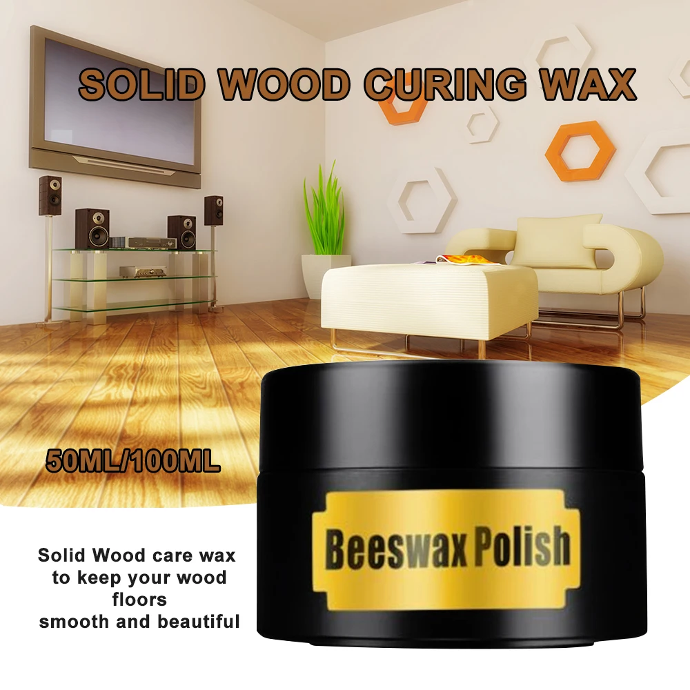 50/100 мл древесины приправы Beewax комплексное решение мебель с пчелиным воском уход полировка 3