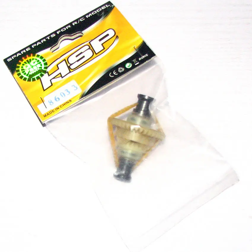 Деталь HSP 86033 дифференциальная Шестерня полная 39T для HISPEED 1/16 RC багги Грузовик Truggy