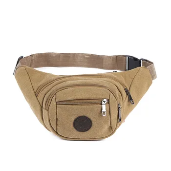 

New Arrival Travel Outdoor Sport Canvas Pocket Leisure Chest Bags Time Mobile Phone Capacity Portable Tactic Oblique Waist Pack