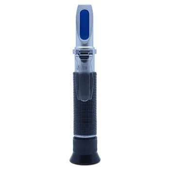 

Handheld Refractometer Copper Core Sugar Salinity Concentration Meter Fruit Sweetness Freezing point Baume Honey Tester