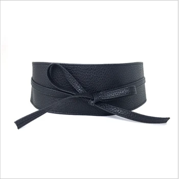 

Decorative Belt with Bowknot Wide Leather Women Waist Belts Ladies Dress Corset Belts Slimming Body Belts for Women Waist Belts