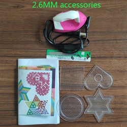 Deluxe Box Set of Colorful Fuse Beads for Creative 3D Puzzle Crafts (2.6MM)