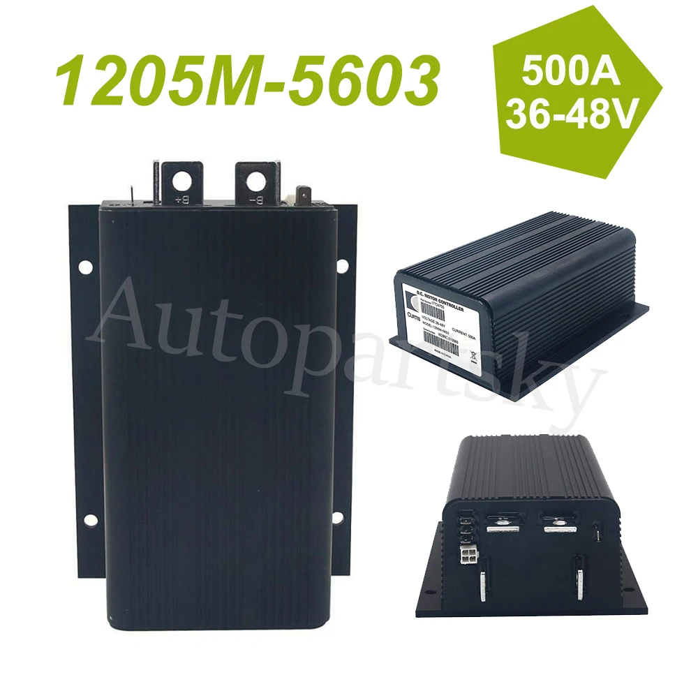 

New 500A 36-48V DC Motor Controller Replacing 1205M-5603 1205M-5601 1205 P125M-5603 For Curtis For Forklift Truck