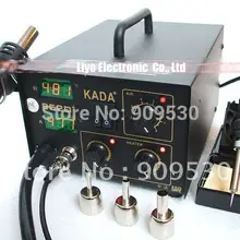 Экспресс горячие продажи KADA 852D+ сварочная станция паяльная станция 110 В или 220 В