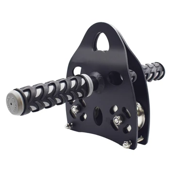 

Outdoor Rock Climbing Professional Handle Pulley Roller Gear Traverse Crossing Weight Carriage Device Shaft Cable Pulley