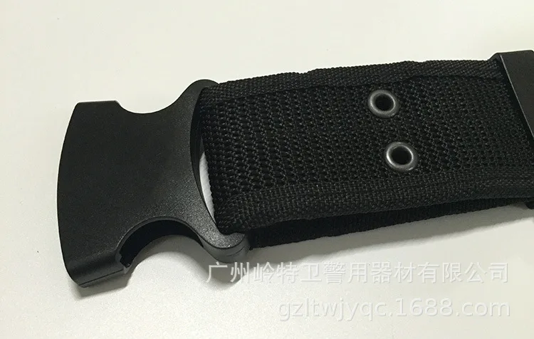 

Tactical Belt Outdoor Training Belt MEN'S Black Armed Belt Security Staff Training Belt Army Fans Nylon outside Weaving