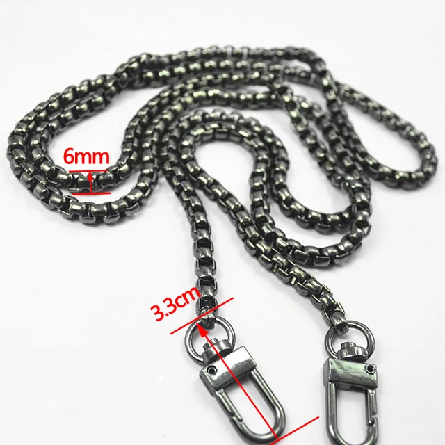 16mm Wide Bag Strap Diy 40cm-140cm Gold, Silver, Gun Black Replacement  Metal Chain Handles Shoulder Straps For Handbags, Bags - Bag Parts &  Accessories - AliExpress