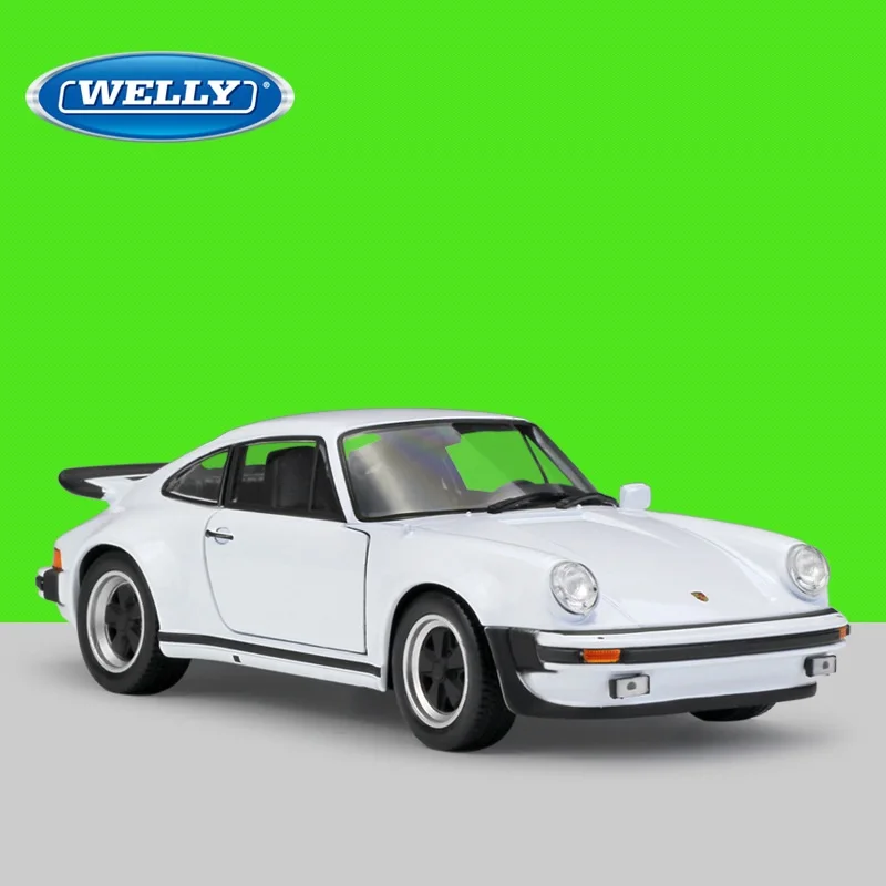 1:24 Welly Porsche 911 Turbo 3,0 1974 литая модель автомобиля