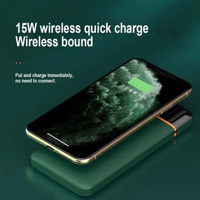 Wireless Power Bank 20000mAh 22.5W Super Fast Charging Portable Mini Powerbank Phone External Battery Charger Auxiliary Battery 3