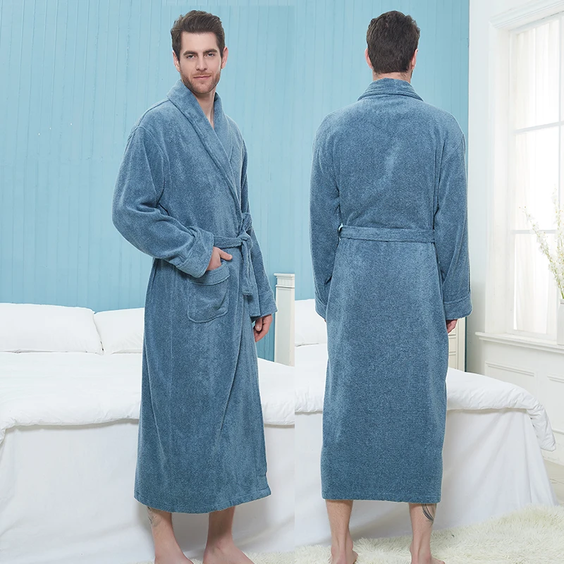 True Face Bath Robe Unisex Luxury Egyptian Cotton Towelling Dressing Gown  High Absorbant Soft Towel Silver Grey -Shawl Size M Green - Shawl :  Amazon.co.uk: Fashion