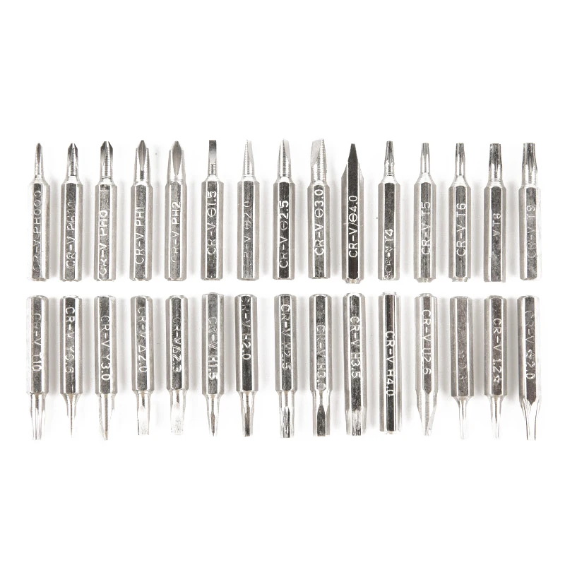 

32 In 1 Screwdriver Set Precision Screwdriver Handle Kit Bit Set Electromagnetic Drill Screw Manual Repair Tool Household Tools