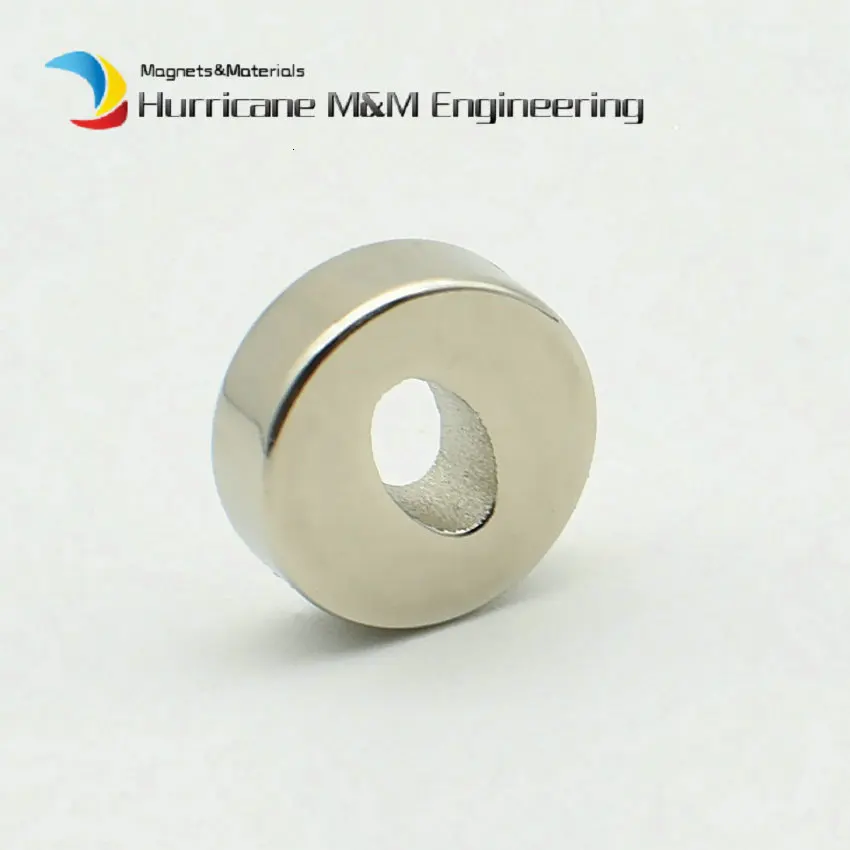 20 шт NdFeB магнитное кольцо Диаметр. 10x5x3x3,5 мм овальное отверстие диаметрально намагниченное N35SH ротор Неодимовый Постоянный Датчик Магниты