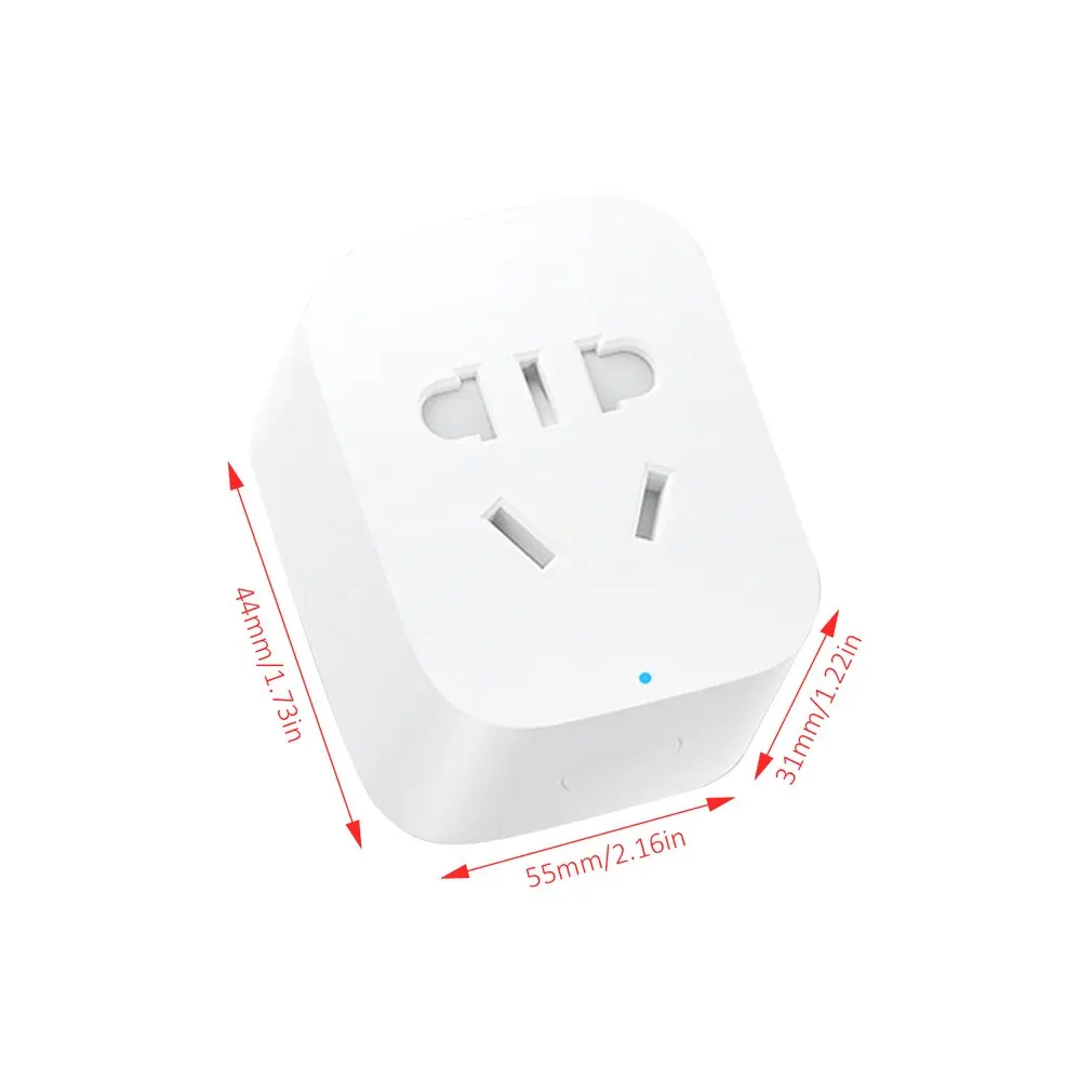 Xiaomi mijia умная розетка WiFi Беспроводная дистанционная розетка адаптер питания и выключения с телефоном Прямая поставка