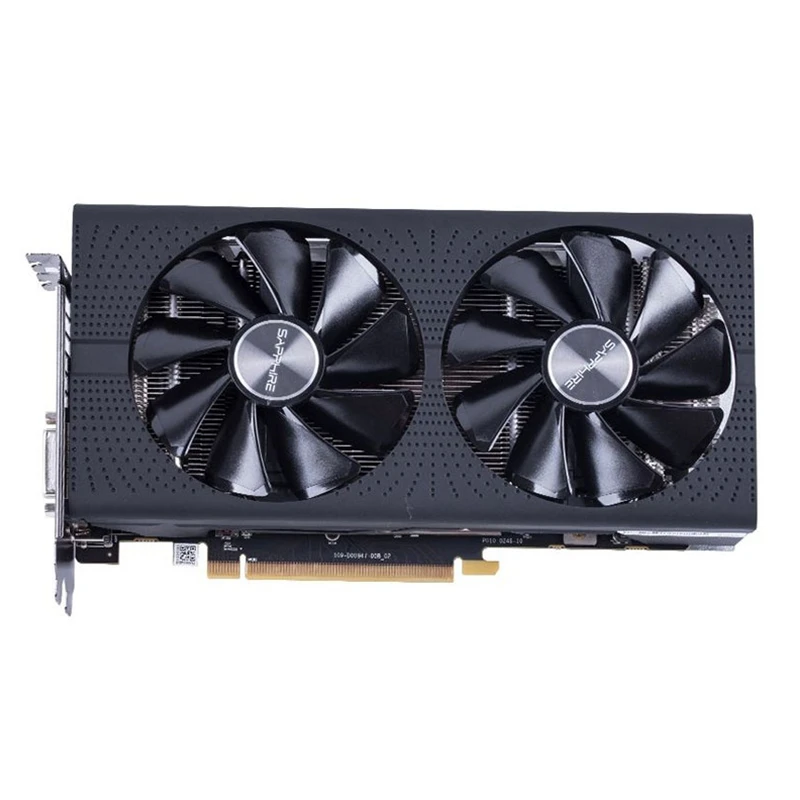 Видеокарты SAPPHIRE Radeon RX 580 8GB видеокарты GPU AMD RX580 8GB видеокарты Nitro+ компьютерная игровая карта HDMI не майнит