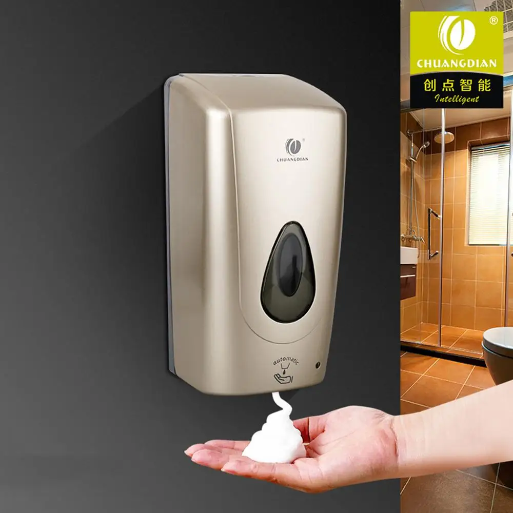 

1000ML Automatic Soap Dispenser Hand Free Touchless Sanitizer Bathroom Dispenser Smart Sensor Foam Soap Dispenser for Kitchen