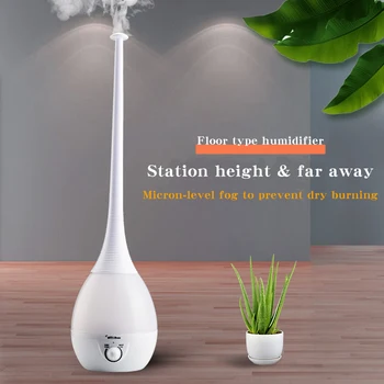 

2.6L Large Floor Standing Air Aroma Diffuser Household Night Light Big Fog Humidifier Ultrasonic Essential Oil Diffuser