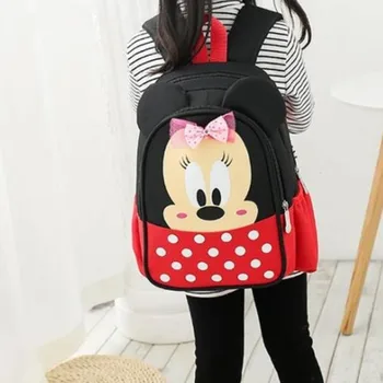 

Kids Backpack Cartoon Mickey Children School Bags Girls Boys Child Book Bag Minnie Princess Schoolbags Mochila Escolar