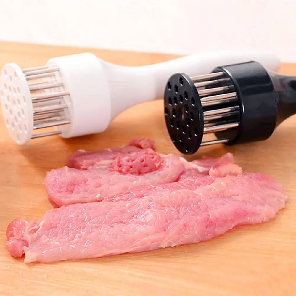 

Stainless Steel Meat Tenderizer Needle Sharp Meat Hammer Tenderizer Steak Pork Beef Cooking Kitchen Tools Baking Accessories