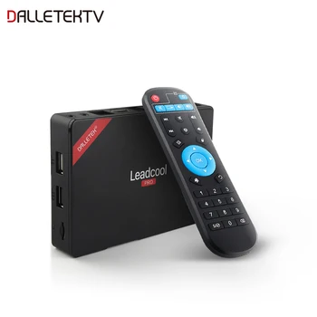 

Leadcool Pro Smart Android TV Box RK3229 Quad Core 2.4GHz WiFi H.265 Media Player Smart TV Box 1GB 8GB Leadcool Set Top Box