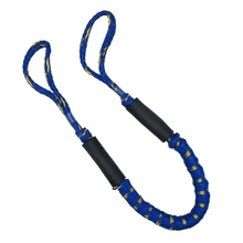 Boat Bungee Dock Line Mooring Rope for Boat 4 ft Ropes Rope Bungee Cord Dockline Boats Kayak Fishing Boat Accessories
