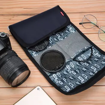 

Slr Camera Filter Bag Waterproof And Shockproof Filter Bag H5 Submersible Lens Storage Bag Camera Filter Bag