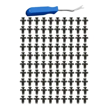 

Car Body Plastic Push Pin Rivet Fasteners Trim Moulding Clip Screwdriver Tool Car Repair Tool