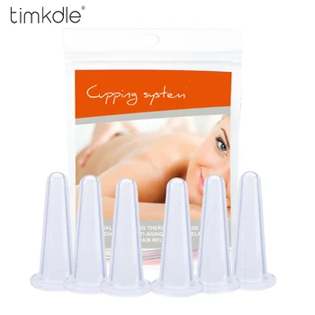 

6pcs Jar Vacuum Cupping Cans For Massage Ventosa Celulitis Suction Cup Suction Cups Face Massage Cans Anti Cellulite For Body