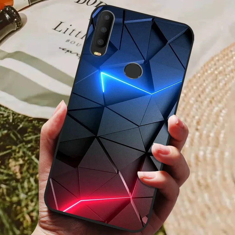 For Coque Alcatel 3X 2019 Case Silicon Back Cover Phone Case For Alcatel 3 X 3X 2019 Cases Soft bumper Funda 3X 2019 5048Y Bag glass flip cover Cases & Covers