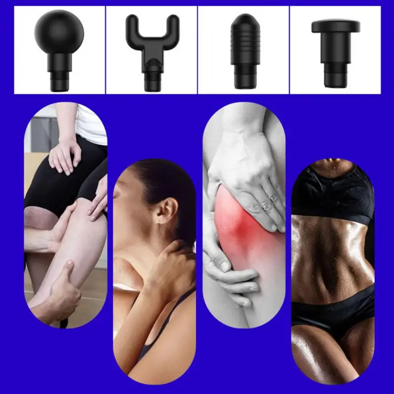 Электрический массажер для расслабления мышц, ручной глубокий массажер для мышц, фитнес-оборудование, массажер для мышц, устройство для расслабления тела