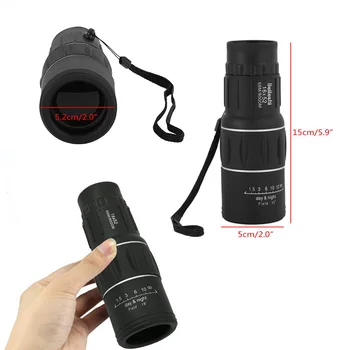 

High Power Binoculars 16X52 Sniper Telescope Travel Night Vision Camping Outdoor Observation Distance 98-8000M
