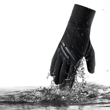 4 размера морозостойкие унисекс водонепроницаемые Зимние перчатки для велоспорта, катания на лыжах, теплые перчатки для сенсорного экрана, для холодной погоды, ветрозащитные, противоскользящие