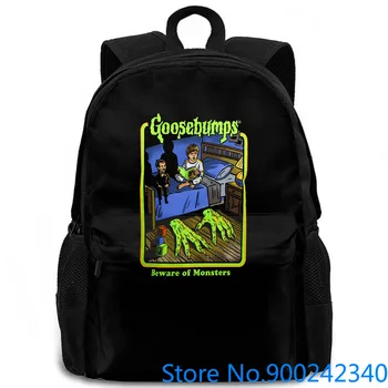 

Authentic GOOSEBUMPS Bedtime Retro Scary NEW Print women men backpack laptop travel school adult student