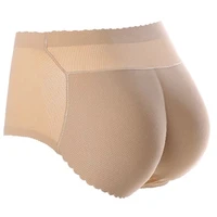 Sous-vêtements pour femmes, Lingerie amincissante, contrôle du ventre, modelant le corps, faux cul, rehausseur de fesses, slip rembourré en éponge, culotte Push Up 6