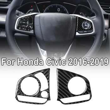 

Replacement Steering Wheel sticker Auto Carbon Fiber Cover Accessories