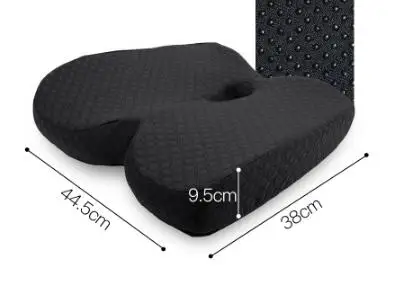 Memory Foam Seat Cushion Orthopedic Pillow Coccyx Office Chair Cushion Support Waist Back Cushion Car Seat Hip massage Pad Sets 