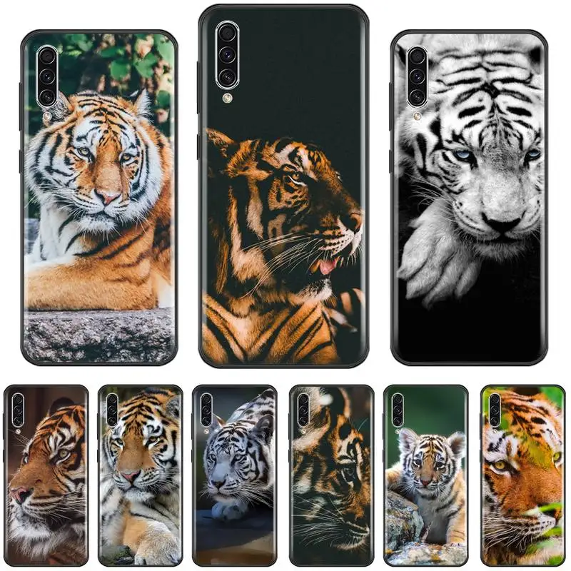 

tiger King of the forest animal Phone Case For Samsung Galaxy A 3 6 7 8 10 21 01 11 31 91 10S 20S 30S 50S PLUS