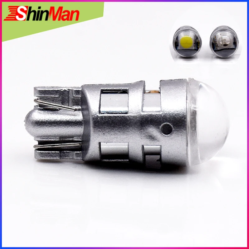 ShinMan 10x светодиодный светильник T10 W5W 3030SMD стояночный габаритный s внутренний для