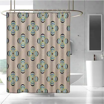 

3D Printed Shower Curtain Hotel Quality, Machine Washable