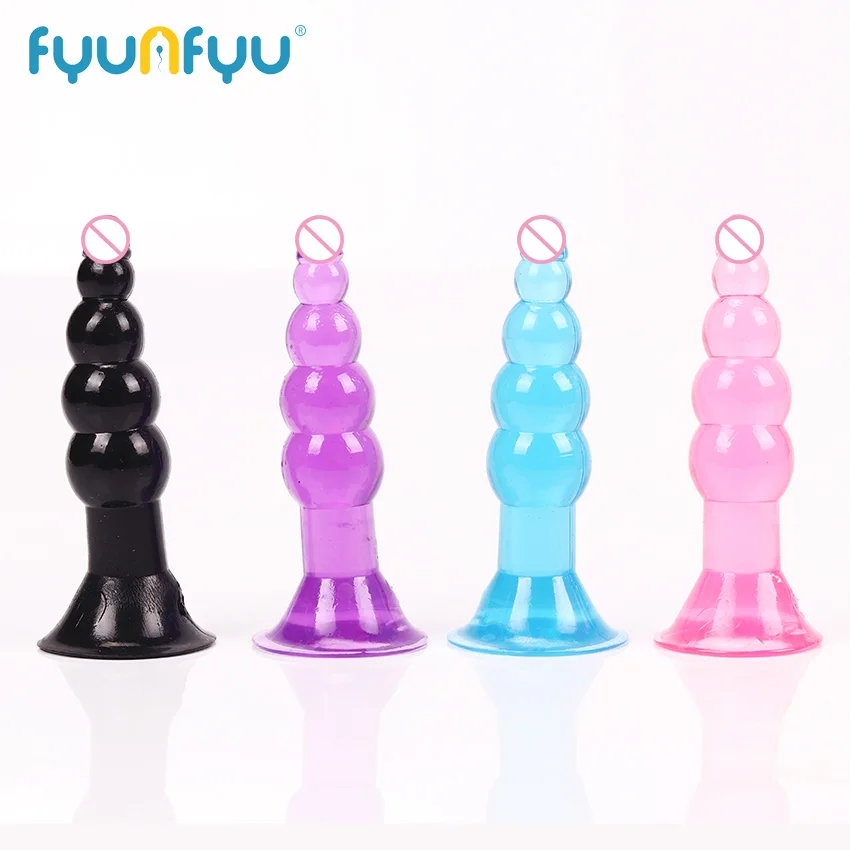 Anal Bead Plug Gelee Spielzeug G-punkt Anal Plugs Erwachsene Sex Spielzeug Sex Produkte Butt Plug für Männer Frauen_voghion.com