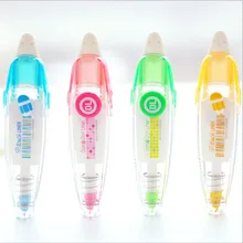 12 шт./лот Новинка точка лайнер Корректирующая лента декоративные маркировки Макарон кружевную ленту для график Канцтовары офисный школьный G017