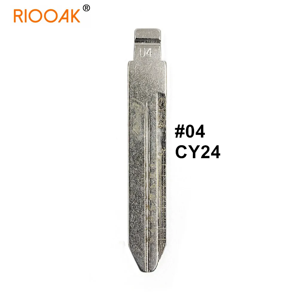 

Набор лезвий для ключа Lishi CY24 #04, набор из 10 резцов с гравировкой, для Chrysler Jeep Dodge, 2 в 1