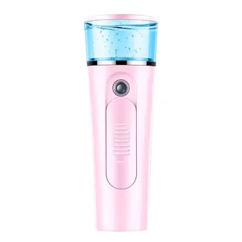 

Beauty Steaming Face Meter USB Charging Portable Nano Spray Facial Humidifier Cold Spray Hand-held Water Meter Care Tools