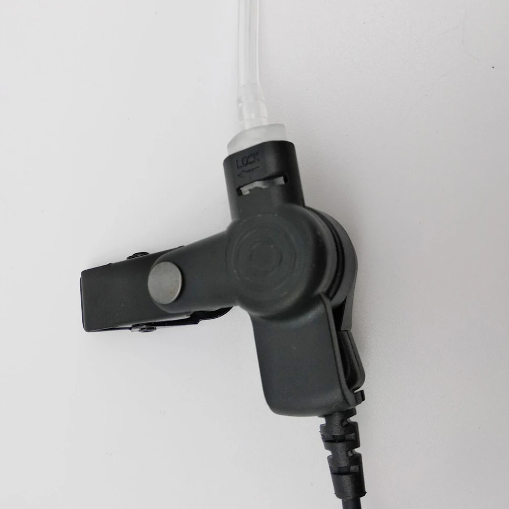 3.5mm Surveillance Plug Coil Tube Earbud Audio Kit for Two-way Radios