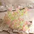 Rosa 5 piezas simulacion blanco estrellado Flor de plastico falso hogar boda flor pared DIY Украшение для спальни - Цвет: Rosa