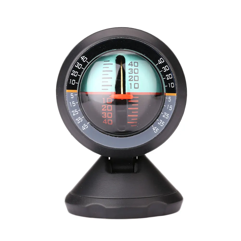 

Car Van Black ABS Angle Slope Tilt Indicator Level Balance Meter Gauge Tool