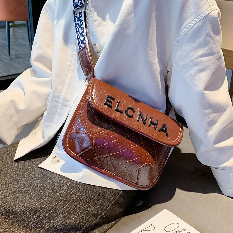 

High Grade Sense Large-Volume WOMEN'S Bag 2019 Autumn And Winter New Style Versatile Chain Shoulder Bag Textured Fashion Network