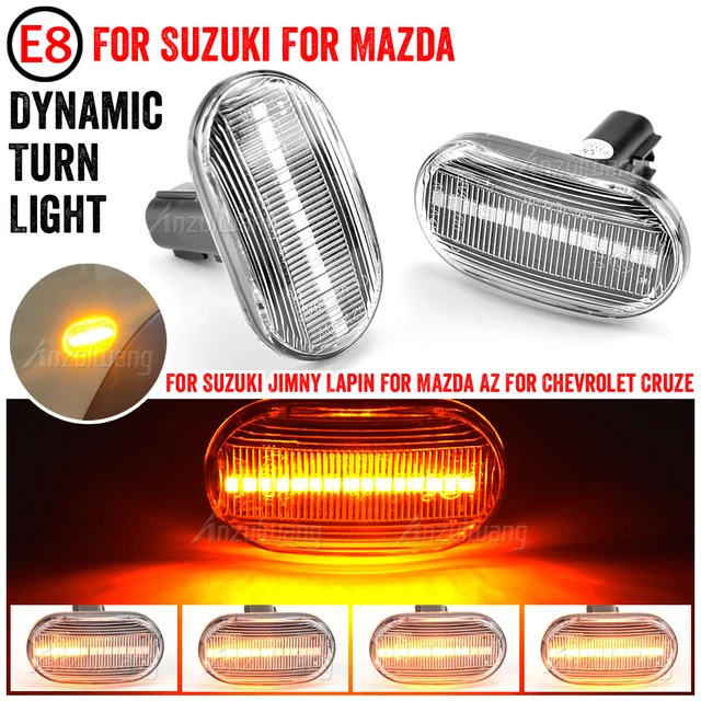 2x Dynamique LED Clignotant Côté Indicateur Suzuki Jimny Carry Truck Mazda  Cruze