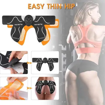 

Hip waist Stimulator Trainer Muscle ABS Fitness Buttocks Butt Trainer Slimming Toner Lifting Massage Buttock Massager P1I2
