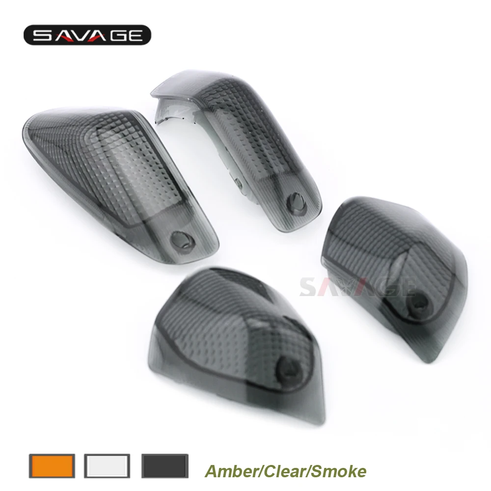 

For KAWASAKI ZZR400 1993-2003, ZZR600 1993-2008 Motorcycle Front&Rear Turn Signal Light Lamp Lens Cover