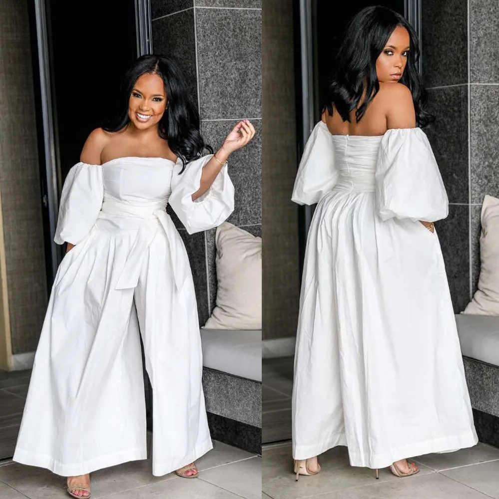 

one-shoulder jumpsuit for platform